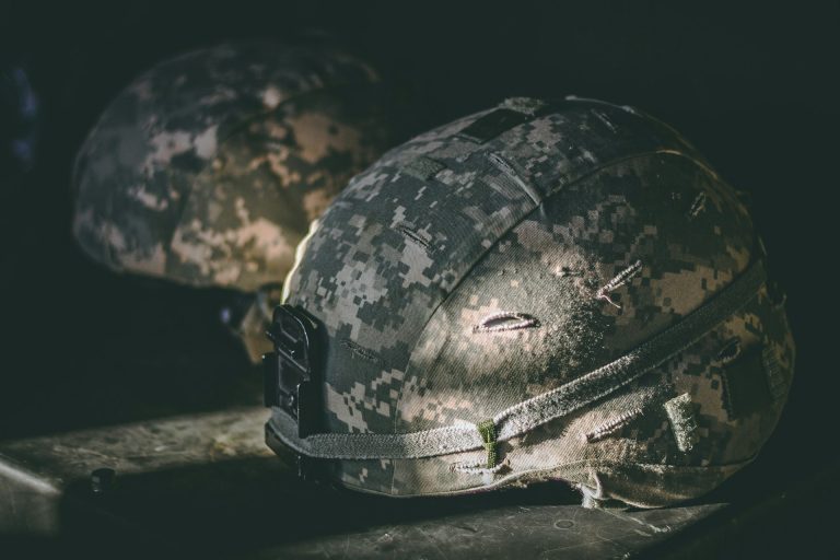 soldier helmets